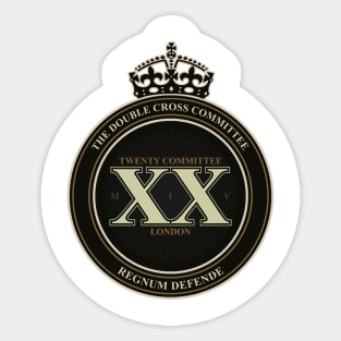 The Double Cross Committee Sticker